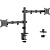 Кронштейн для монитора Gembird MA-D2-03