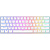 Клавиатура Royal Kludge RK61 RGB (белый, RK Red)