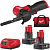 Ленточная шлифмашина Milwaukee M12 Fuel FBFL10-402B (с 2-мя АКБ, сумка)