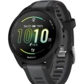 Умные часы Garmin Forerunner 165 (черный/сланцево-серый)