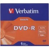 DVD-R диск Verbatim 4.7Gb 16x 43844 (1 шт.)