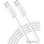 Кабель Anker PowerLine 322 A81F6 USB Type-C - USB Type-C (1.8 м, белый)