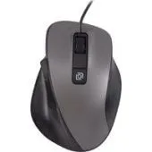 Мышь Оклик 504M (черный/серый)