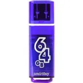 USB Flash SmartBuy Glossy Dark Blue 64GB [SB64GBGS-DB]