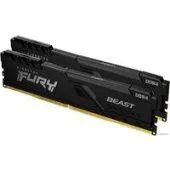 Оперативная память Kingston FURY Beast 2x16ГБ DDR4 3200 МГц KF432C16BB1K2/32WP