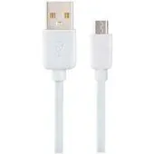 Кабель Perfeo U4007 USB Type-A - microUSB (1 м, белый)