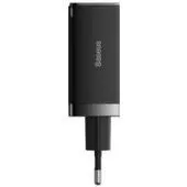 Сетевое зарядное Baseus GaN5 Pro Fast Charger 2C+U 65W (черный)