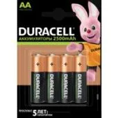 Аккумулятор DURACELL AA HR6/DX1500 4шт