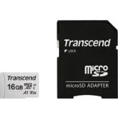 Карта памяти Transcend microSDHC 300S 16GB + адаптер