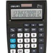 Бухгалтерский калькулятор Deli E1122/GREY