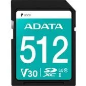 Карта памяти ADATA Premier Pro SDXC 512GB ASDX512GUI3V30S-R