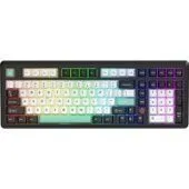 Клавиатура Ajazz AK980 V2 (черный/белый/бирюзовый, Ajazz Flying Fish)