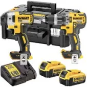 Наборы электроинструментов DeWalt DCK266M2T (шуруповерт, винтоверт, 2 АКБ, кейс)