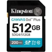 Карта памяти Kingston Canvas Go! Plus SDXC 512GB SDG4/512GB