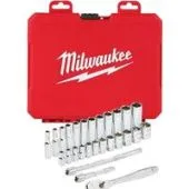 Набор трещотка с головками Milwaukee 4932464943 (28 предметов)