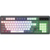 Клавиатура Оклик 731G (серый/белый)