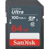 Карта памяти SanDisk Ultra SDXC SDSDUNR-064G-GN3IN 64GB