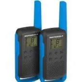 Портативная радиостанция Motorola T62 Walkie-talkie (черный/синий)