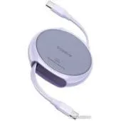 Кабель Baseus Free2Draw USB Type-C - USB Type-C (1 м, фиолетовый)