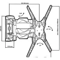 Кронштейн для телевизора Tuarex OLIMP-405 Кронштейн для телевизора Tuarex OLIMP-405