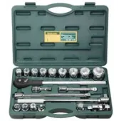 Набор трещотка с головками KRAFTOOL 27895-H20_Z01 (20 предметов)