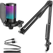 Проводной микрофон FIFINE A6T (черный)