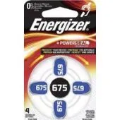 Батарейка Energizer 675 4 шт.