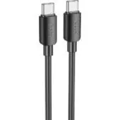 Кабель Hoco X96 60W USB Type-C - USB Type-C (1 м, черный)