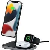 Беспроводное зарядное Satechi 3-in-1 Magnetic Wireless Charging Stand