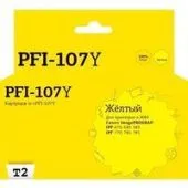 Картридж T2 IC-CPFI-107Y (аналог Canon PFI-107Y)