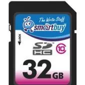 Карта памяти SmartBuy SDHC (Class 10) 32Gb (SB32GBSDHCCL10)