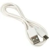 Кабель Гарнизон GCC-USB2-AMCM-1M-W USB Type-A - USB Type-C (1м, белый)