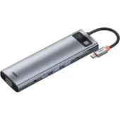 Док-станция Baseus Metal Gleam Series 11-in-1 Multifunctional HUB Type-C Hub Docking Station CAHUB-CT0G Док-станция Baseus Metal Gleam Series 11-in-1 Multifunctional HUB Type-C Hub Docking Station CAHUB-CT0G