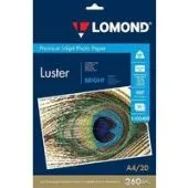Фотобумага Lomond Bright Luster A4 260 г/м2 20 л 1103400