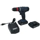 Дрель-шуруповерт WATT WAS-21Li 1.021.029.10 (с 2-мя АКБ, кейс)