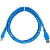 Кабель AOPEN ACU301-1.8м USB-A - USB-B (1.8 м, синий)