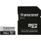Карта памяти Transcend microSDXC 340S 256GB (с адаптером)