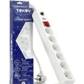 Сетевой фильтр Tokov Electric TKE-C01-SF6-5-ZV
