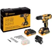 Дрель-шуруповерт Deko GCD20DU PRO Set63 083-1039 (с 2-мя АКБ, кейс) Дрель-шуруповерт Deko GCD20DU PRO Set63 083-1039 (с 2-мя АКБ, кейс)