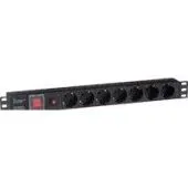 Блок розеток ExeGate ServerPro PDU-19H702 Al-7S-C14-SW-O