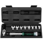 Динамометрический ключ с набором Toptul 3/8" 6-30 Нм GAAI1001