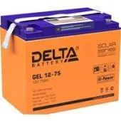 Аккумулятор для ИБП Delta GEL 12-75 (12В/75 А·ч)