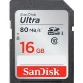 Карта памяти SanDisk SDHC (Class 10) 16GB [SDSDUNC-016G-GN6IN]