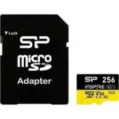 Карта памяти Silicon-Power Inspire microSDXC SP256GBSTXLA2V1NSP 256GB (с адаптером)