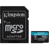 Карта памяти Kingston Canvas Go! Plus microSDXC 256GB SDCG3/256GB (с адаптером)