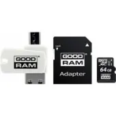 Карта памяти GOODRAM ALL in ONE microSDXC M1A4-0640R12 64GB