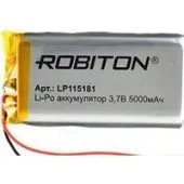 Аккумулятор Robiton LP115181 5000 mAh 1 шт