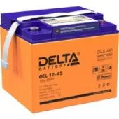 Аккумулятор для ИБП Delta GEL 12-45 (12В/45 А·ч) Аккумулятор для ИБП Delta GEL 12-45 (12В/45 А·ч)