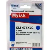 Картридж MyInk CLI-471XL (аналог Canon CLI-471C XL)