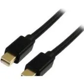 Кабель Leadtek mini DisplayPort X0101G00278A (0.2 м, черный)